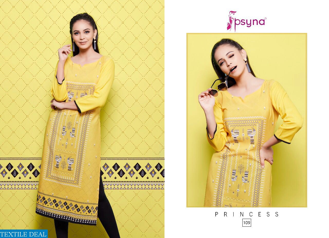psyna princess vol-10 Wholesale ready made kurtis